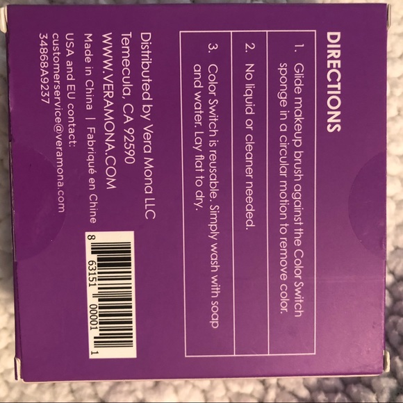 EvaMona Clr Switch Brush Clean Lavish eye brushes - Picture 7 of 10